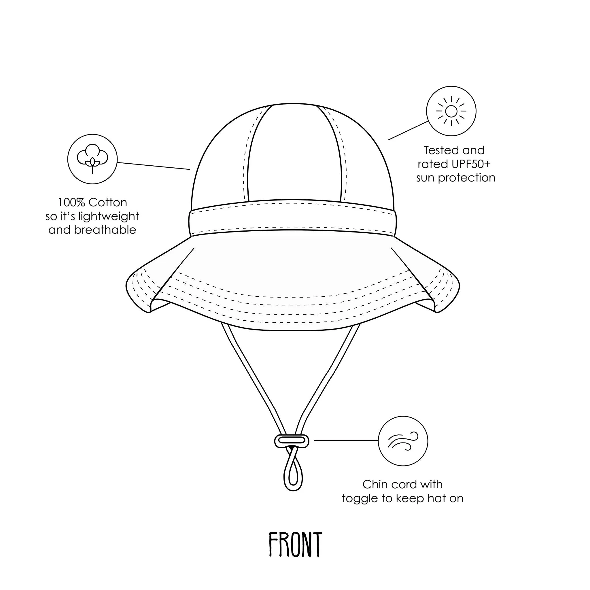 Aubrey Wide Brim Sun Hat