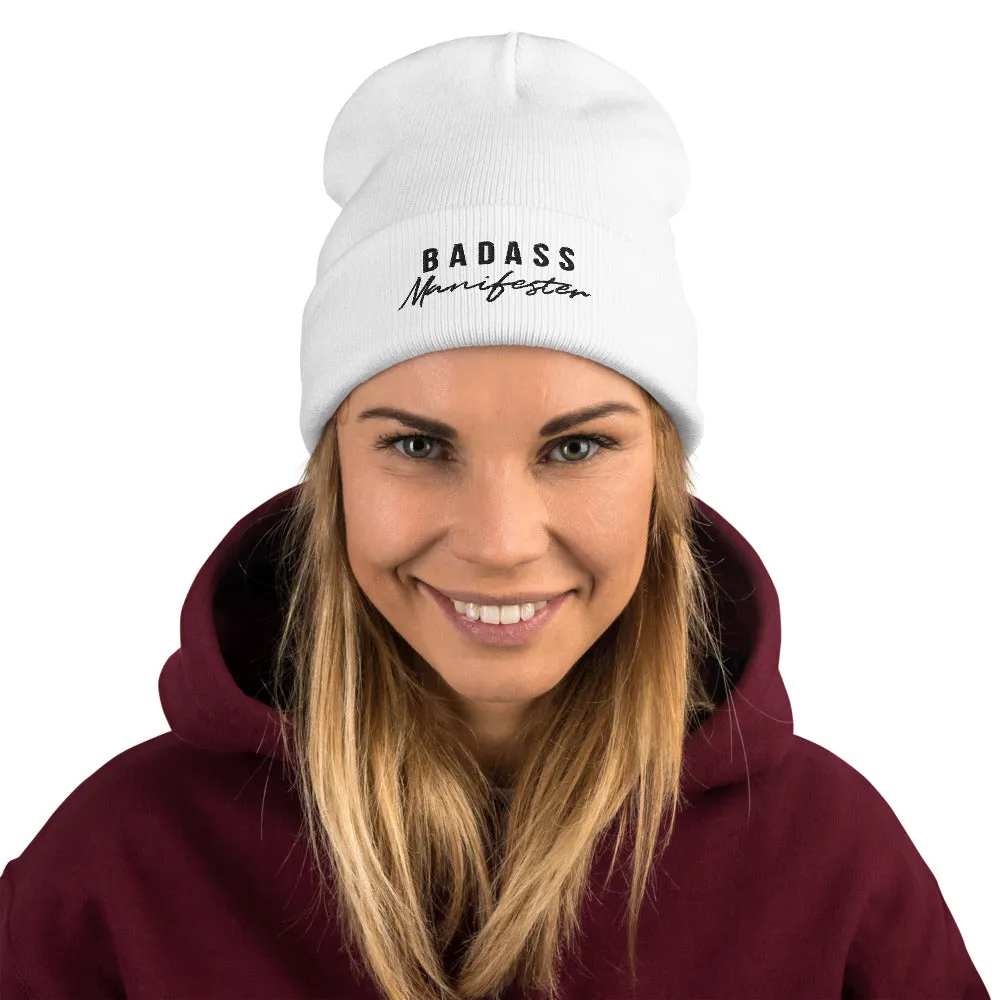 Badass Manifester | Embroidered Beanie