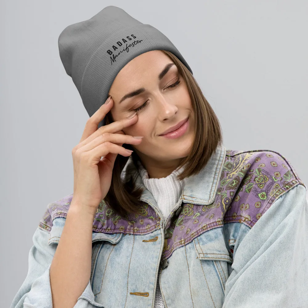 Badass Manifester | Embroidered Beanie