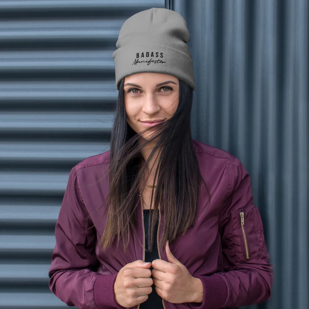 Badass Manifester | Embroidered Beanie