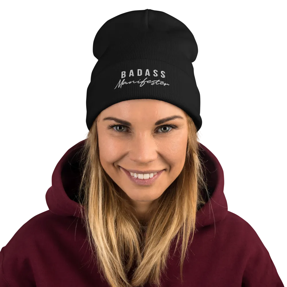 Badass Manifester | Embroidered Beanie
