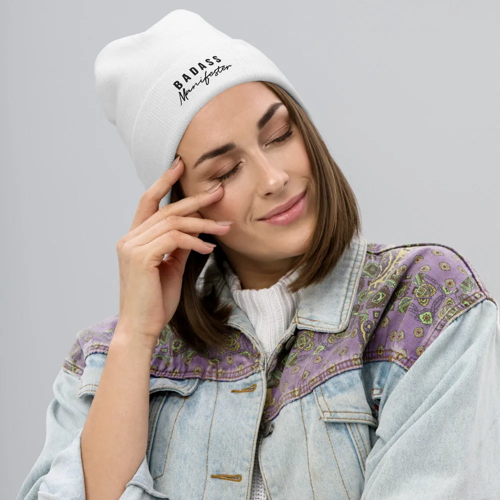 Badass Manifester | Embroidered Beanie
