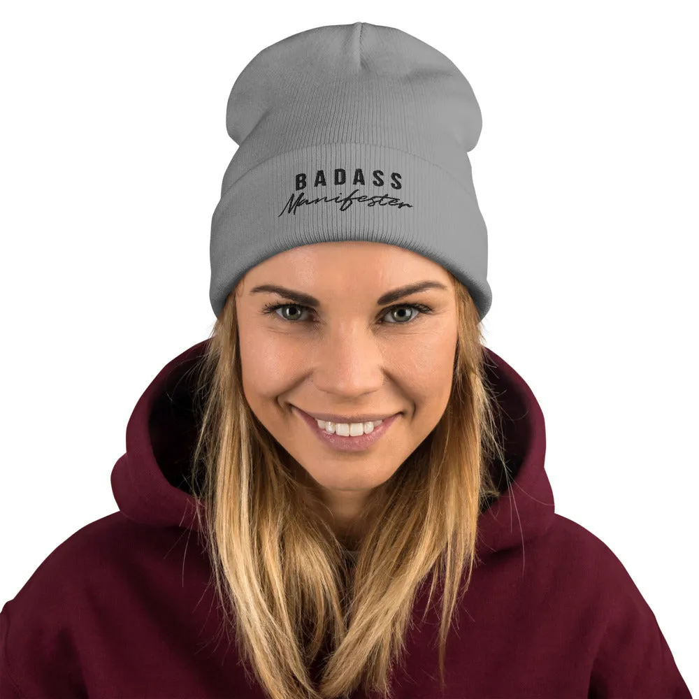 Badass Manifester | Embroidered Beanie