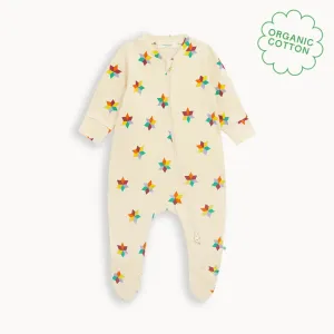 Bayley - Diamond Star Zip Front Sleepsuit