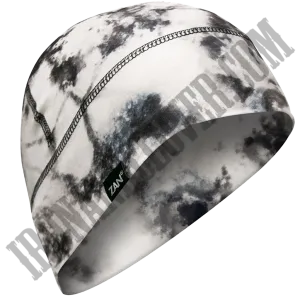 Black & White Tie Dye Beanie