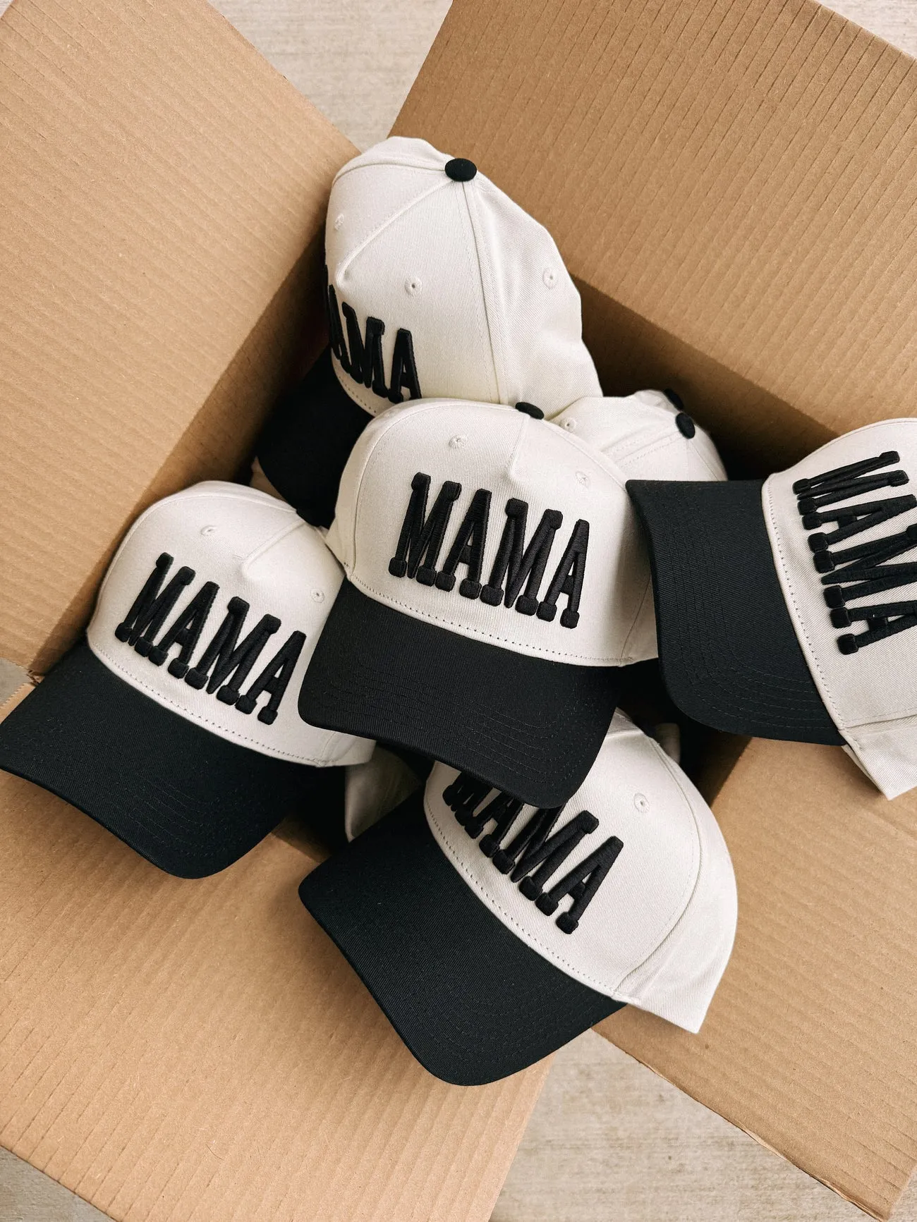 Black Mama Puff Trucker Hat