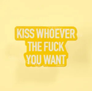 Classy Cards - Sticker | Kiss Whoever