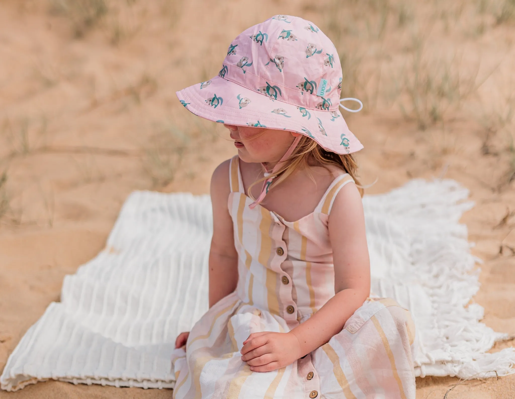 Cute Koala Wide Brim Sunhat