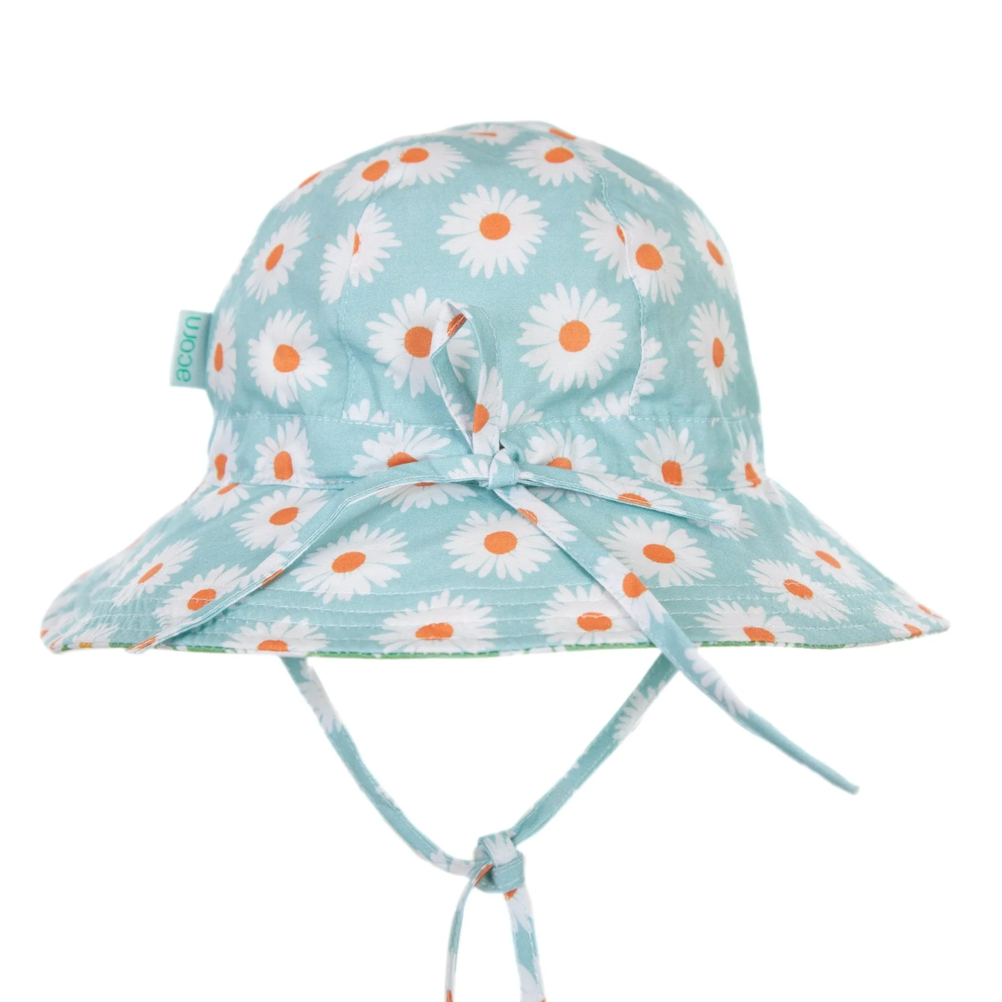 Daisy Reversible Wide Brim Sunhat