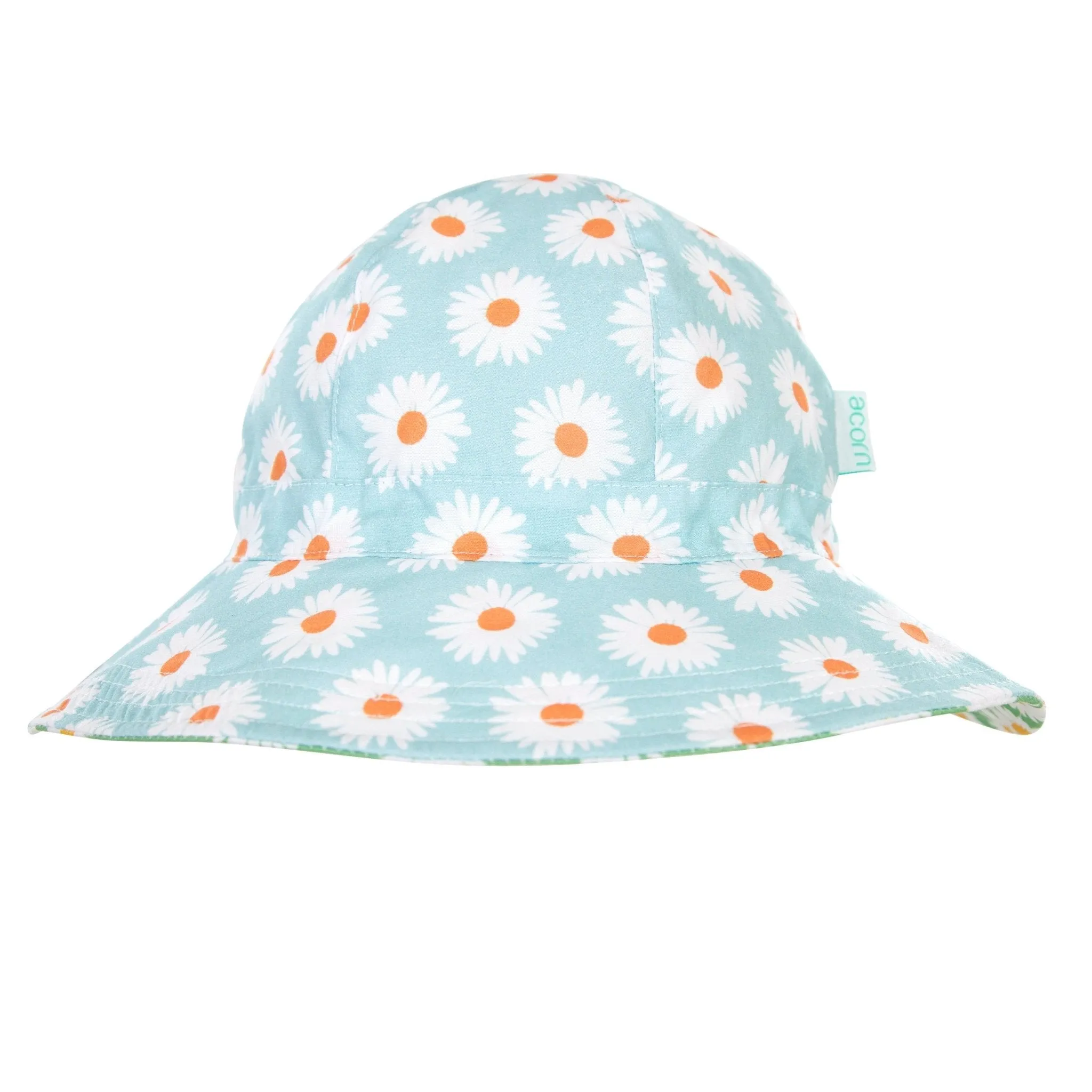 Daisy Reversible Wide Brim Sunhat