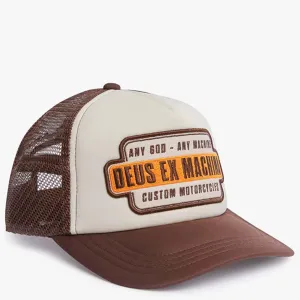 Deus Ex Machina Grip Tape Trucker Brown Combo