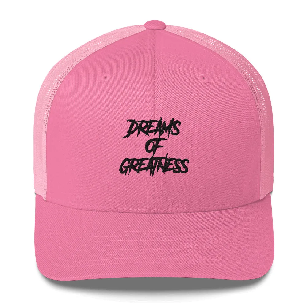 DREAMS OF GREATNESS New School Trucker Cap