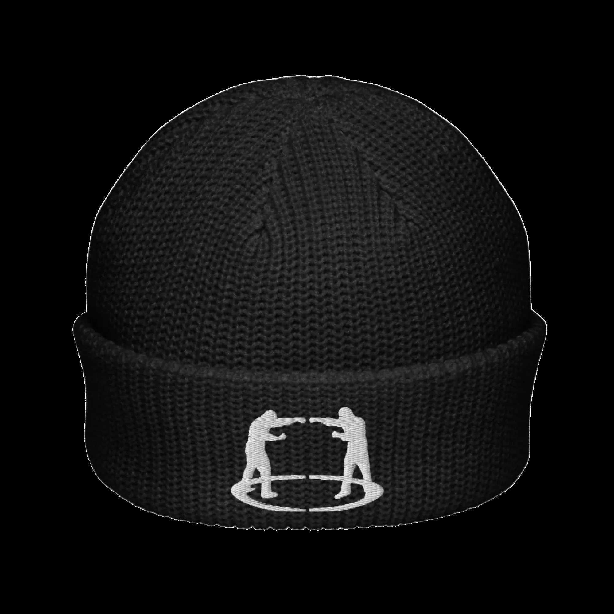 Fisherman beanie - fighter logo