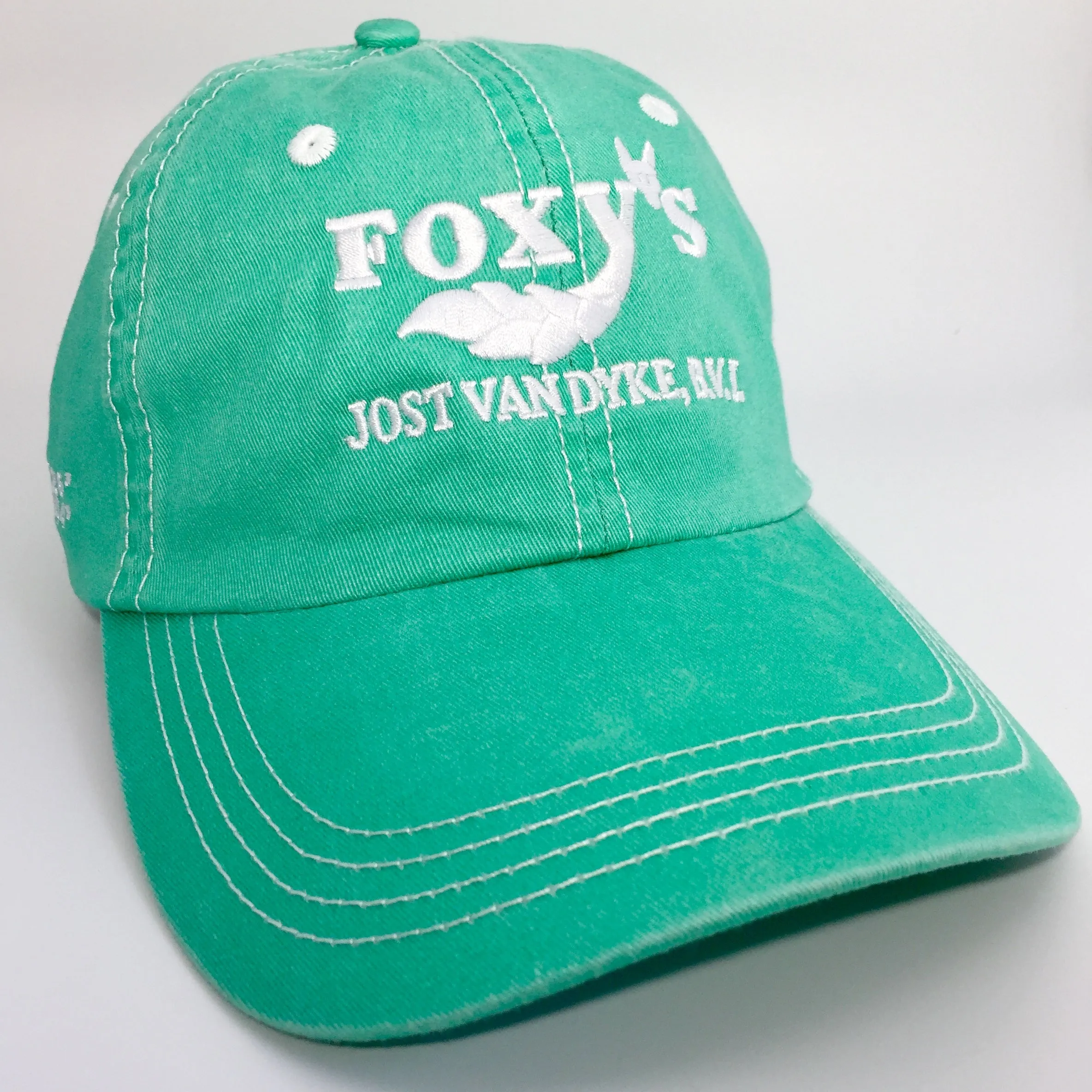 Foxy's Classic Logo Pigment Dyed Stitch Cap