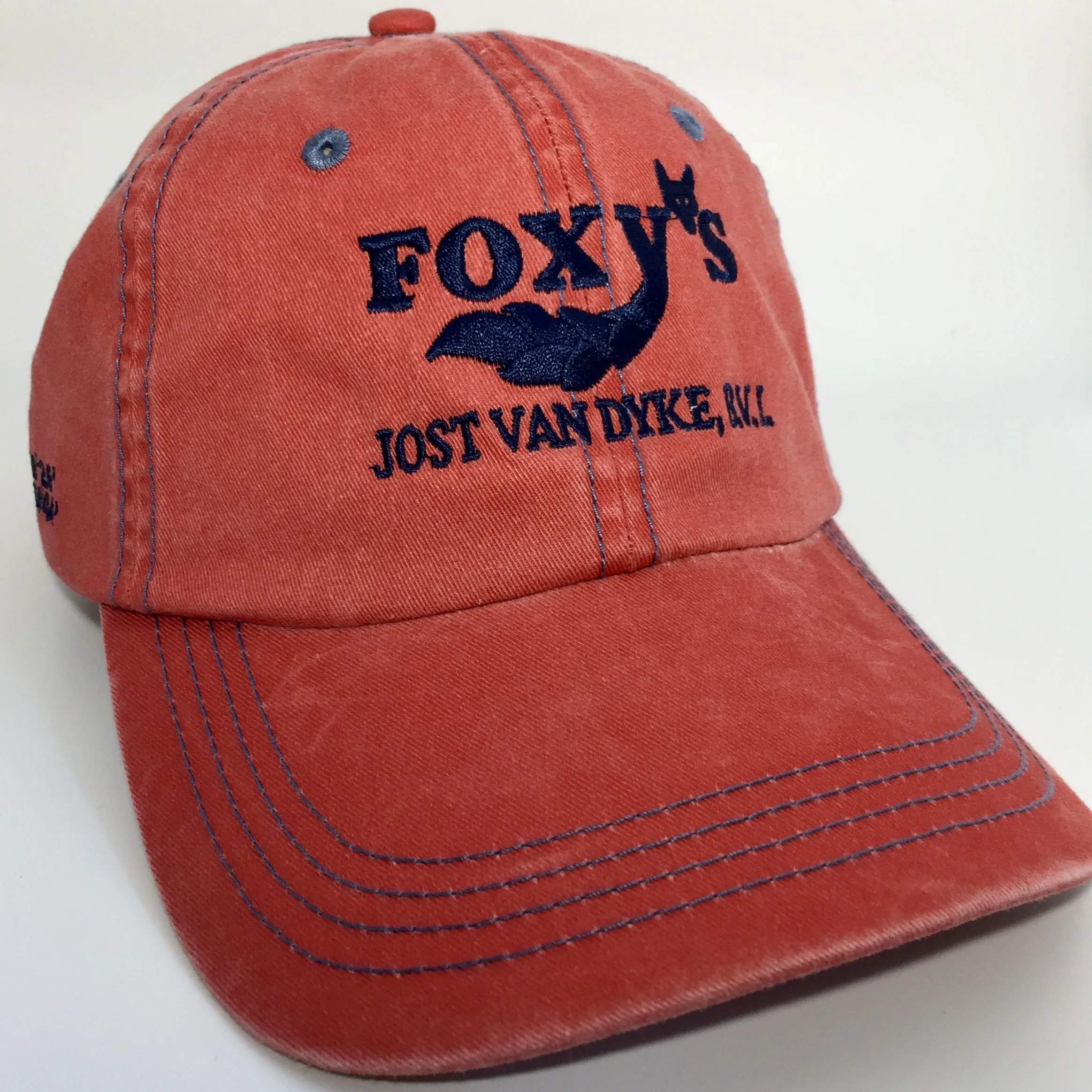Foxy's Classic Logo Pigment Dyed Stitch Cap