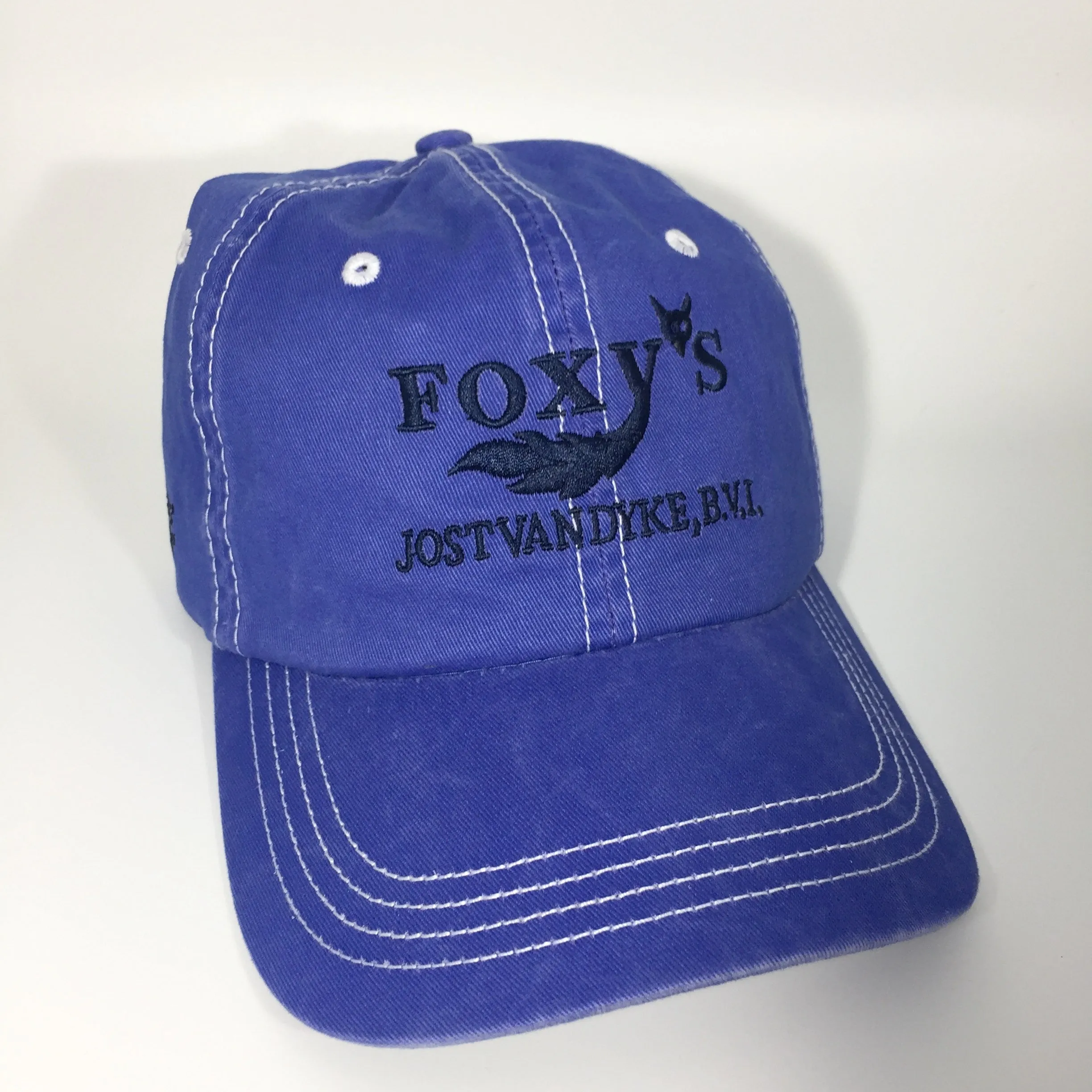Foxy's Classic Logo Pigment Dyed Stitch Cap