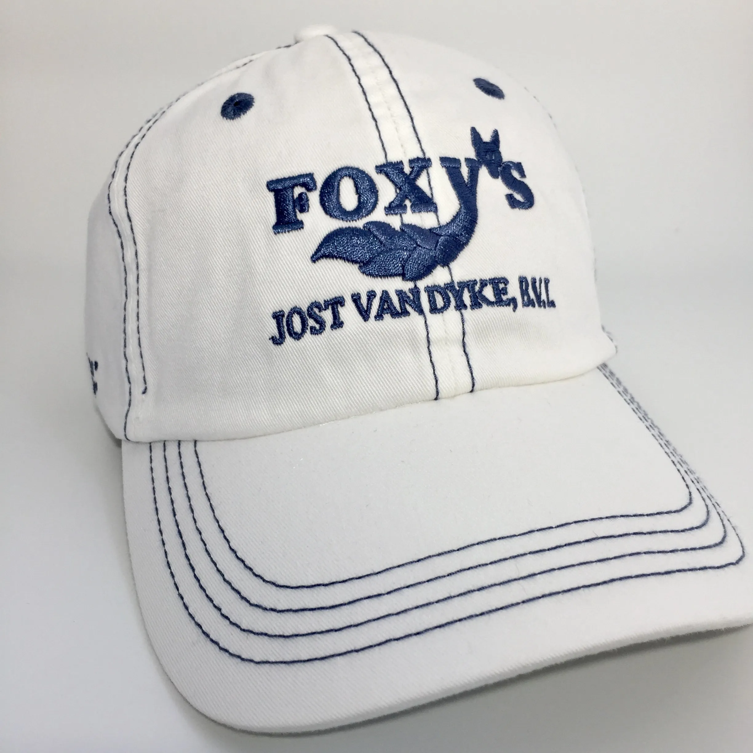 Foxy's Classic Logo Pigment Dyed Stitch Cap