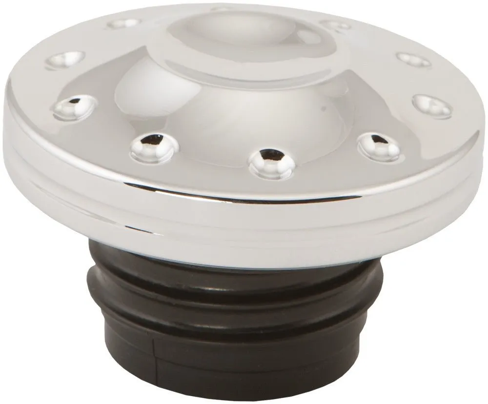 HardDrive 0210-2037-CH Vented Throttle Gas Cap - Chrome