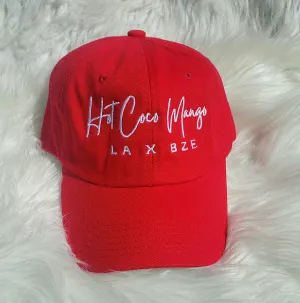 HCM Signature Dad Cap - Red