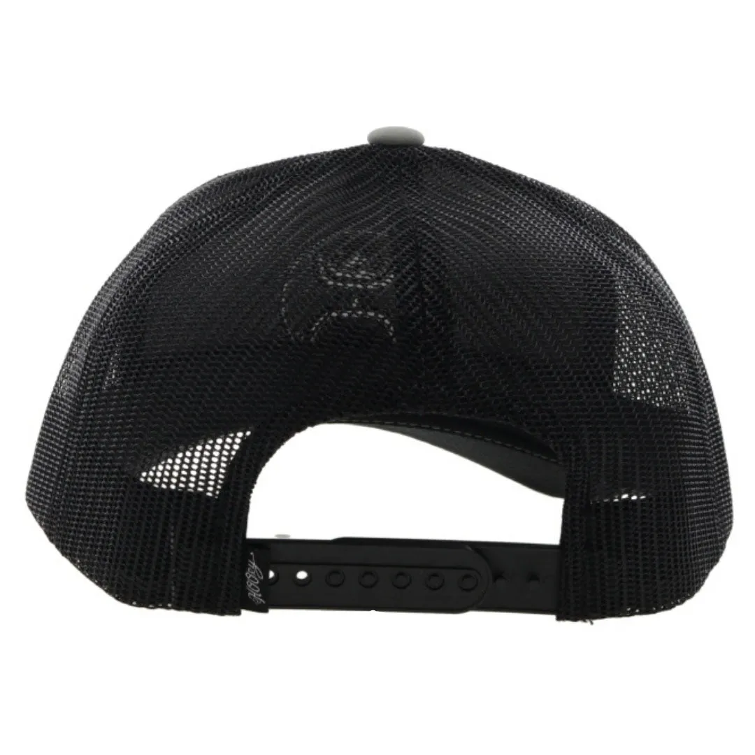 Hooey O Classic Grey Camo/Black Logo Cap