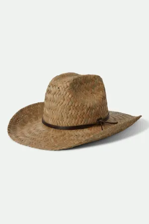 Houston II Straw Cowboy Hat - Tan