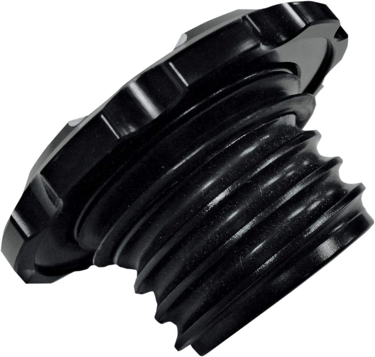 Joker Machine 10-441B Serrated Billet Gas Cap - Joker - Black Anodized