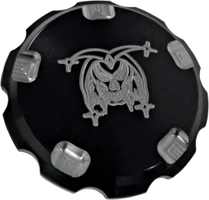 Joker Machine 10-441B Serrated Billet Gas Cap - Joker - Black Anodized