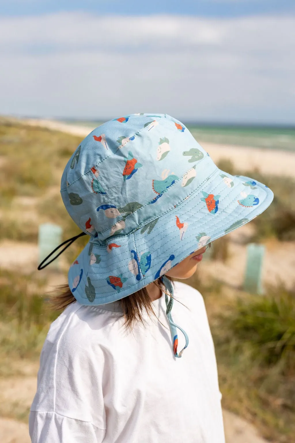 Jurassic Wide Brim  Bucket Hat
