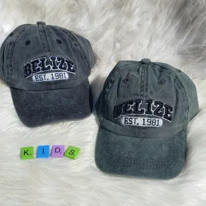 Kids Belize Dad Cap