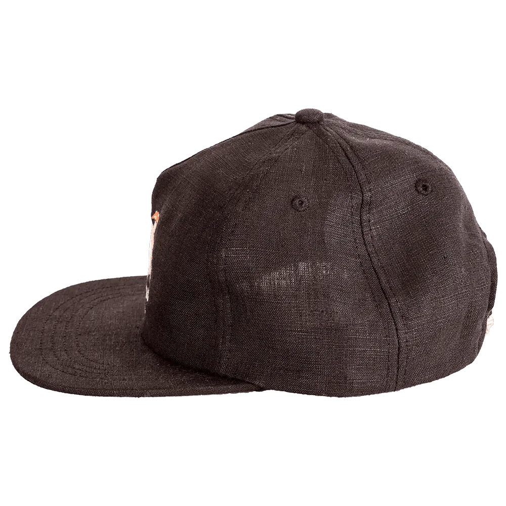 Leave No Trace 100% Hemp Strapback | Black