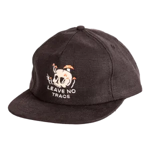 Leave No Trace 100% Hemp Strapback | Black