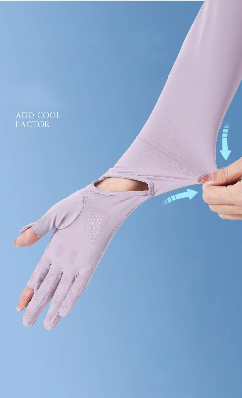 Long UV Protection Touch Screen Gloves
