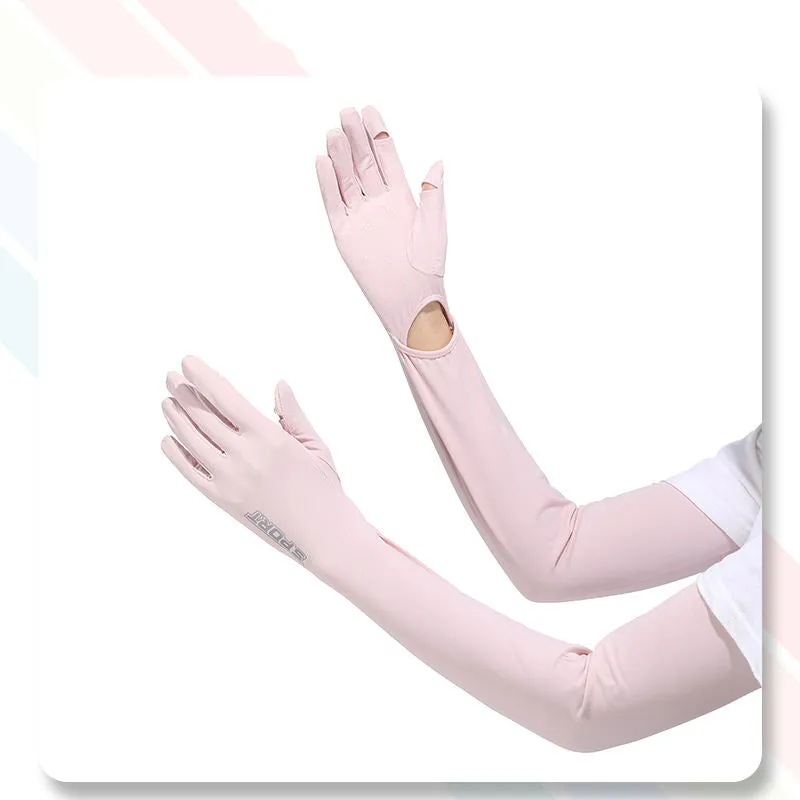 Long UV Protection Touch Screen Gloves