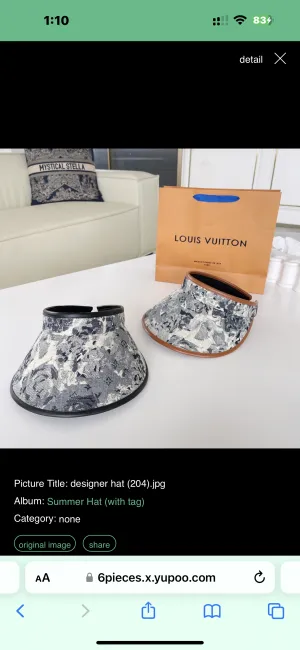 luxury hats