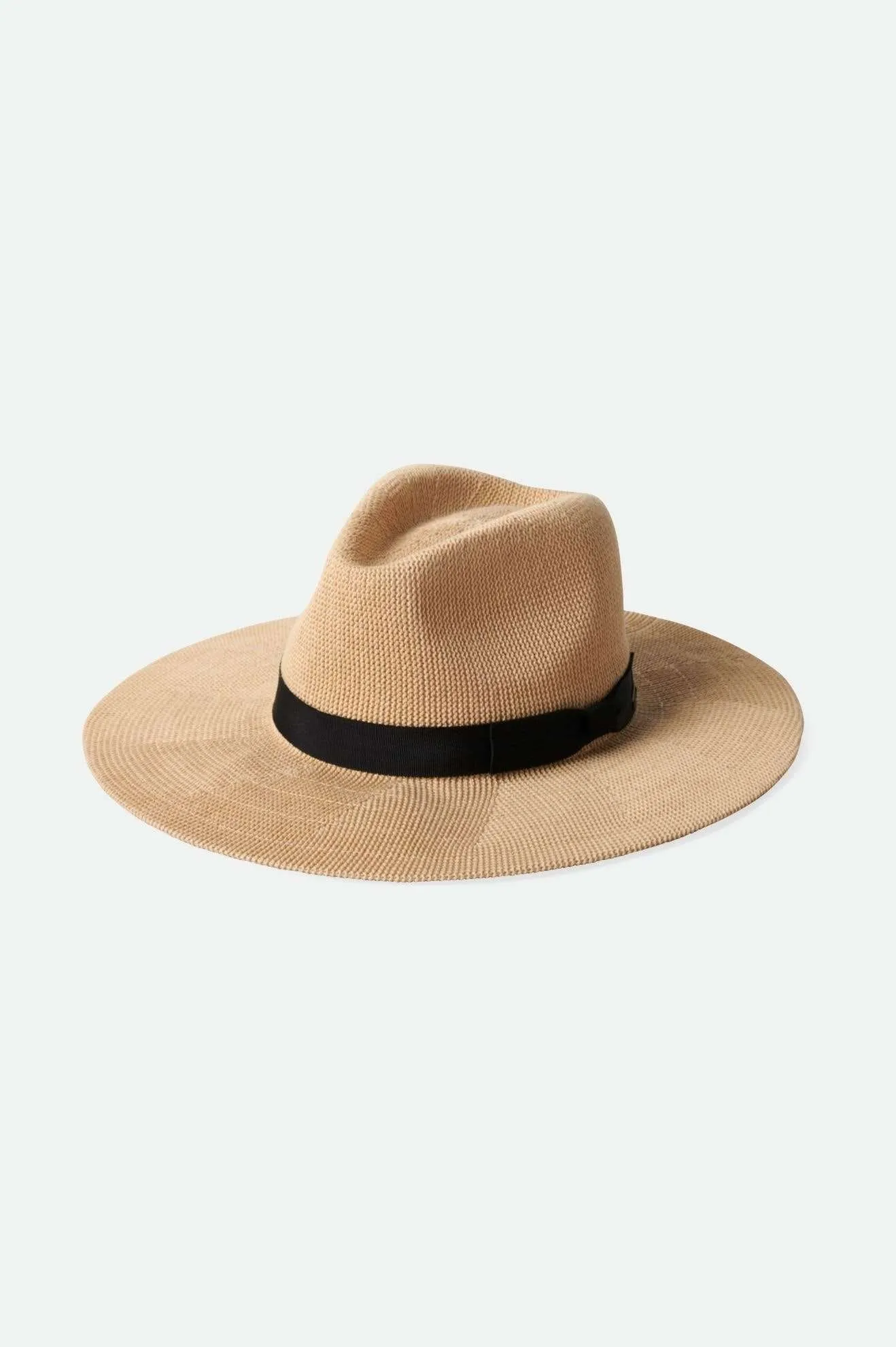 Lyons Knit Packable Hat - Dark Tan/Black