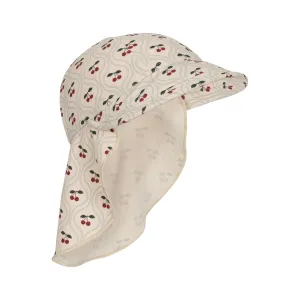 Manuka Frill Sun Hat, Cherry Motif