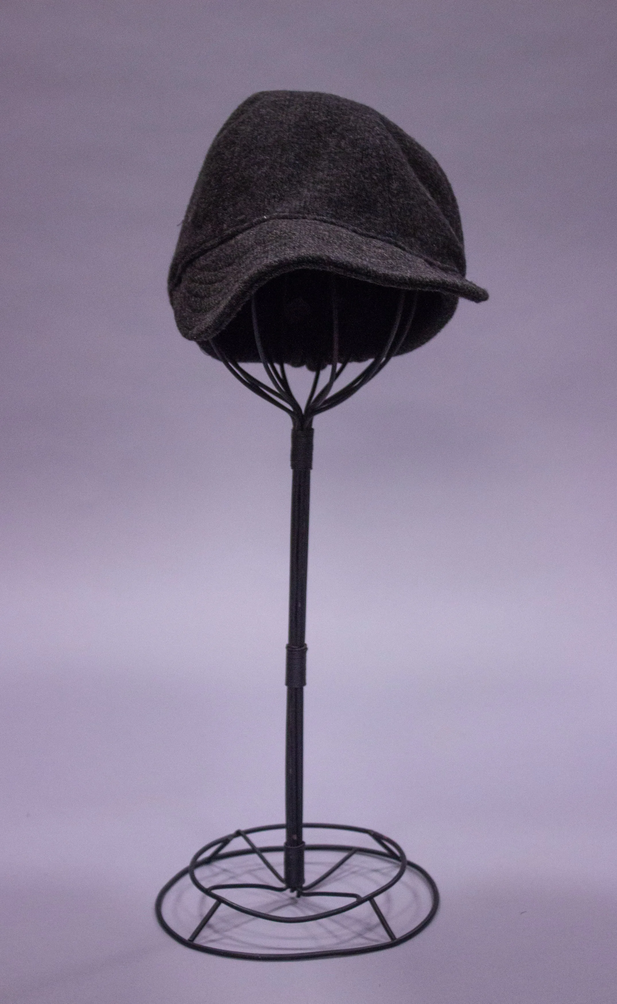 *Men's Charcoal Wool Cap $50 (MRC 1017A)