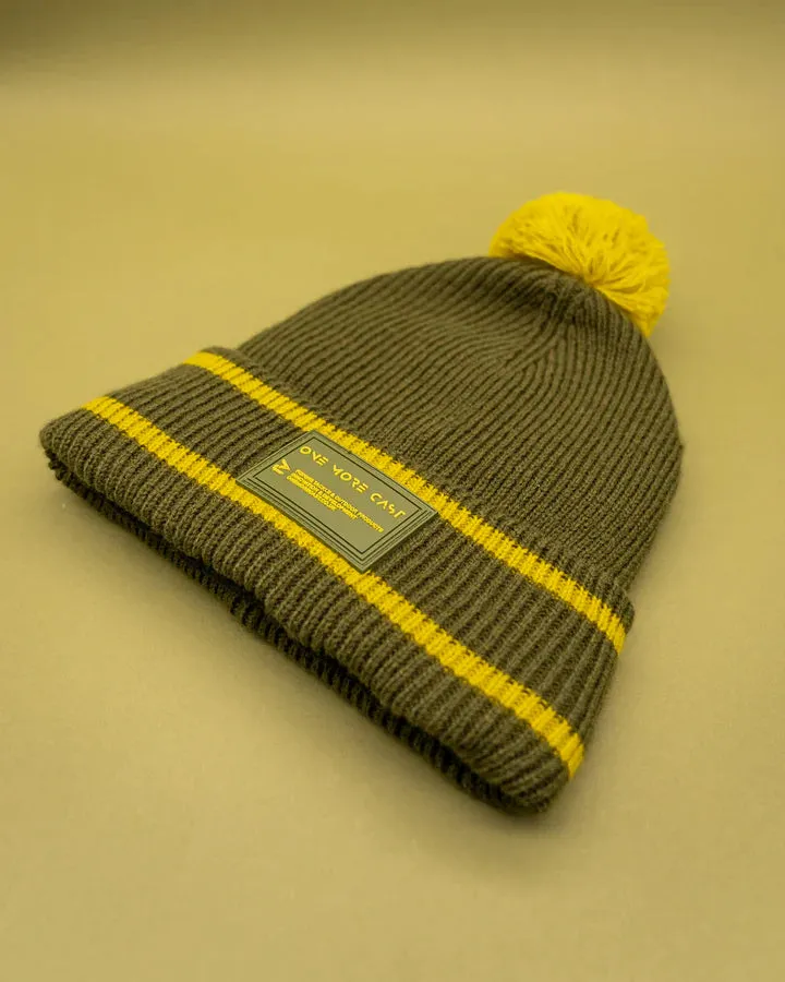 ONE MORE CAST THE MUSTARDO BOBBLE HAT