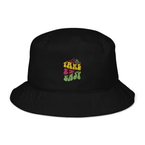 Organic bucket hat - take it easy