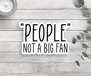 People Vinyl Sticker