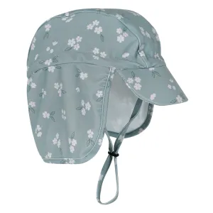 Perlimpinpin UV Protective Sun Cap - Floral