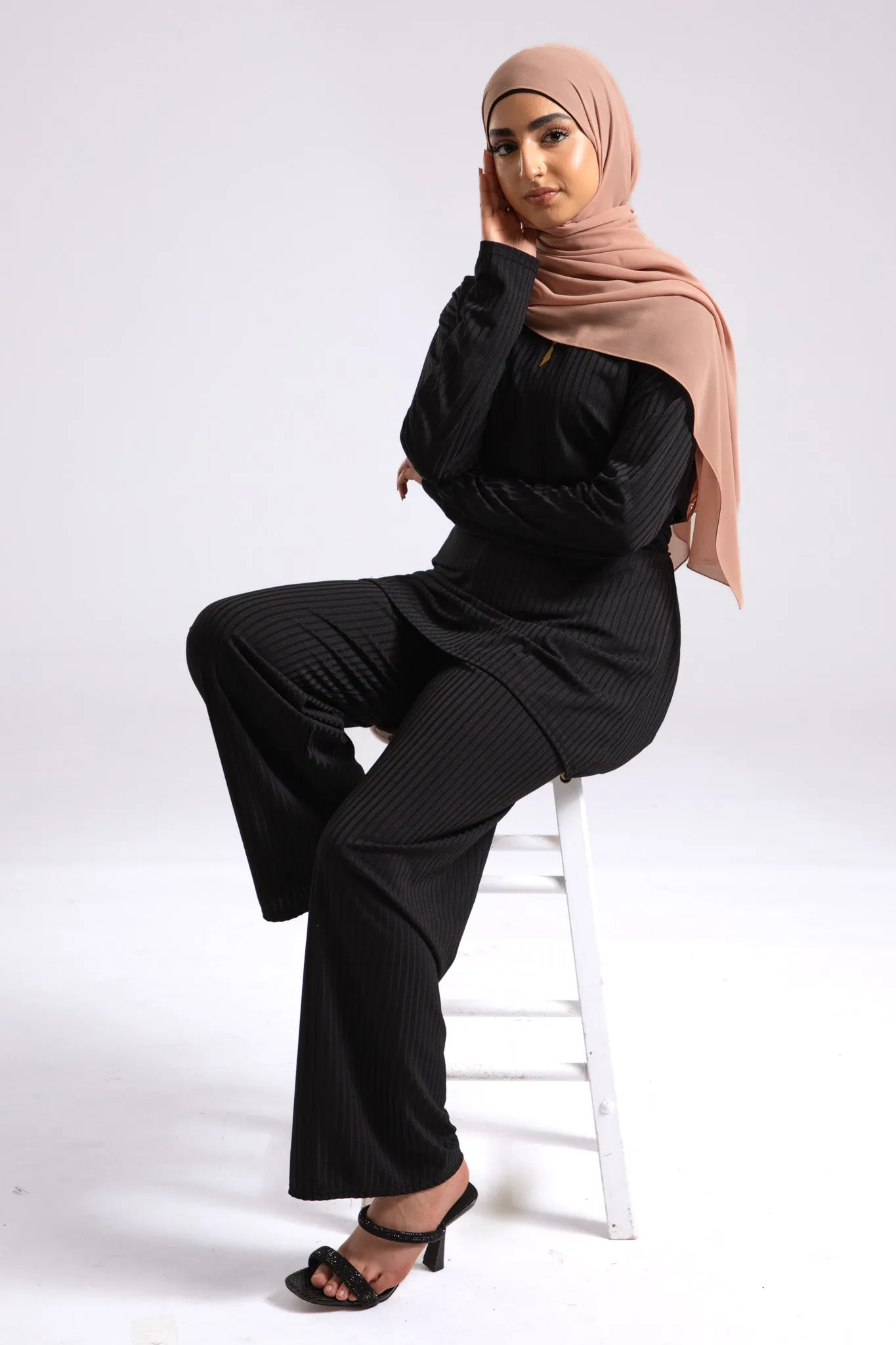 Premium Crepe Chiffon Hijab - Macchiato