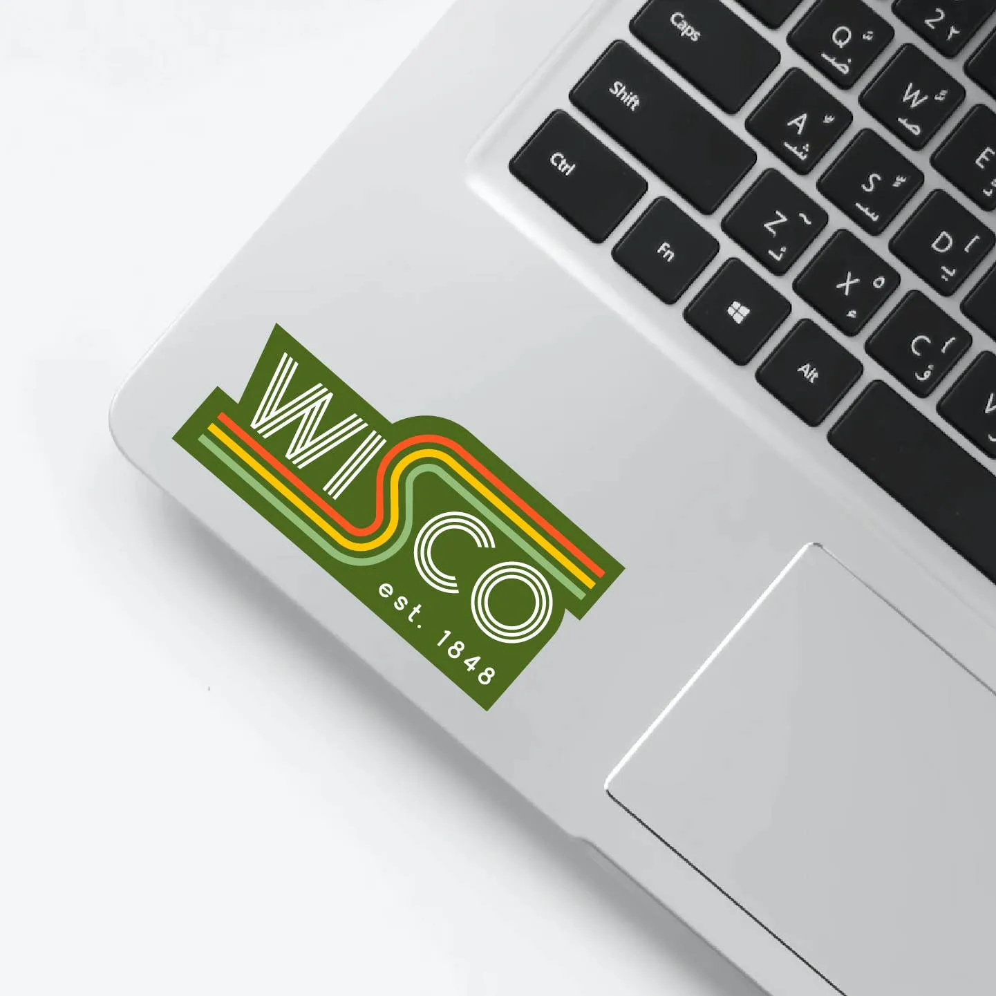 Retro Wisco Vinyl Sticker