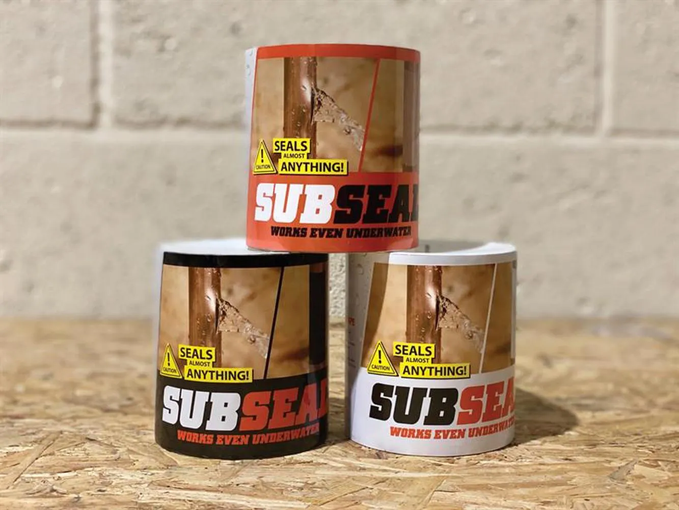 Sfixx Subseal Waterproof Repair Tape Clear