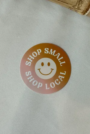Shop Small, Shop Local Sticker