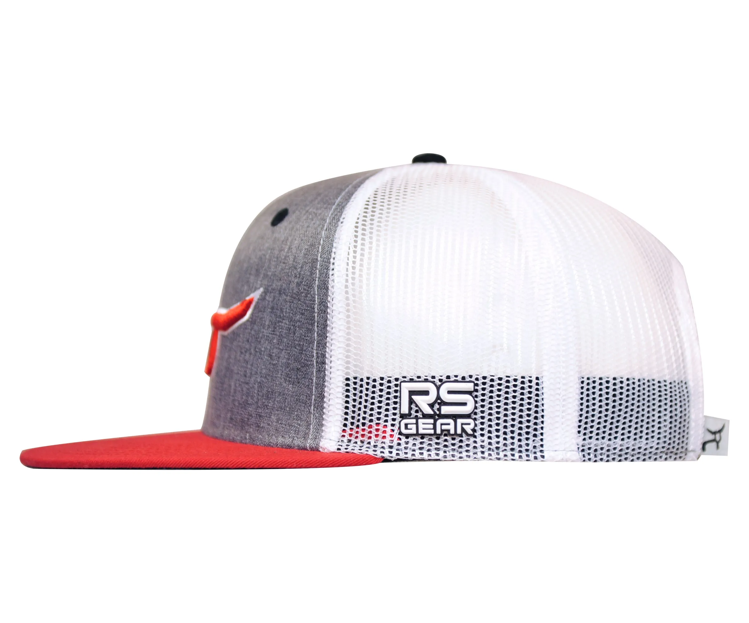 SOLO STEER GRAY & CRIMSON ROPESMART CAP