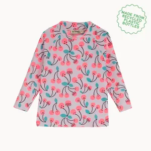 SPLASH - Pink Cherries UV Rash Top