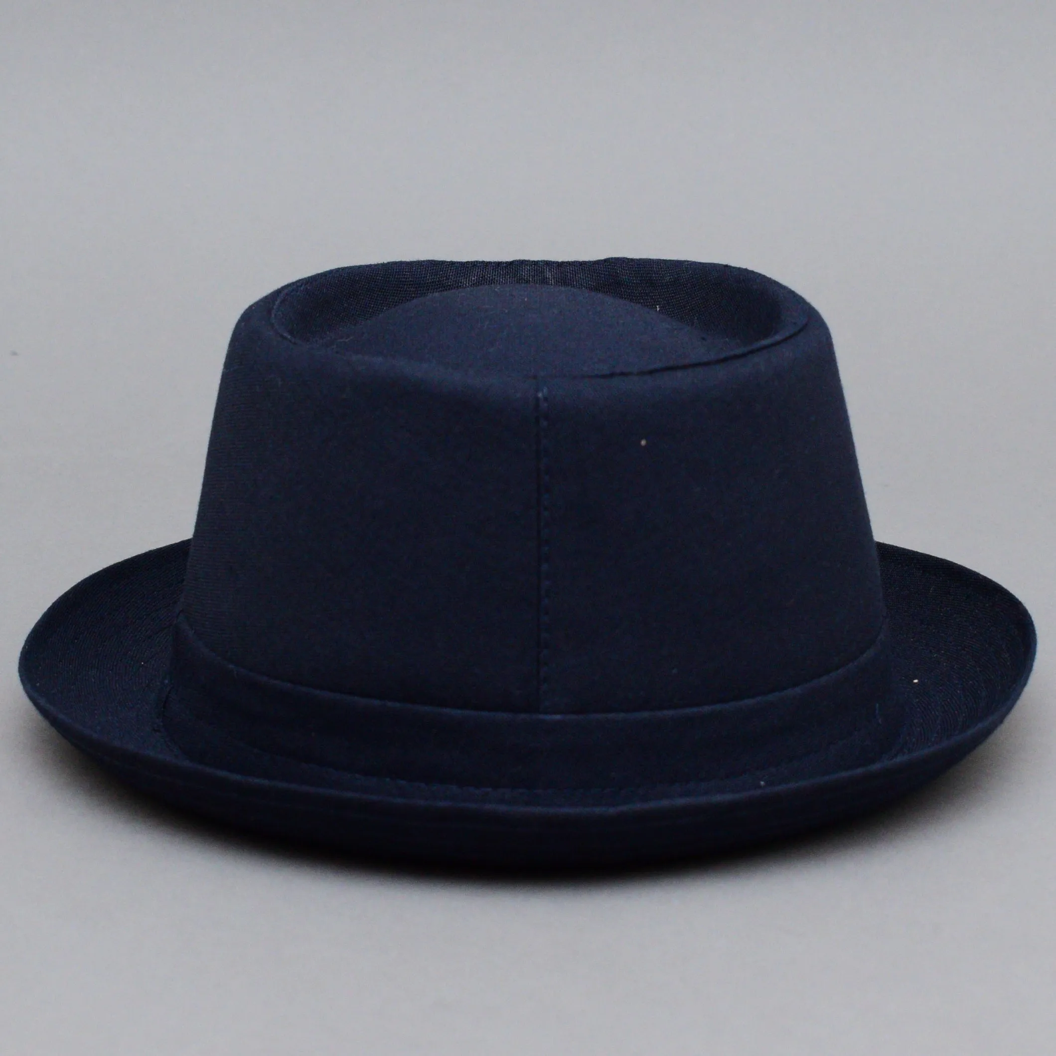 Stetson - Athens Cotton Pork Pie - Fedora Hat - Navy