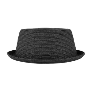 Stetson - Dawson Pork Pie Toyo - Straw Hat - Black