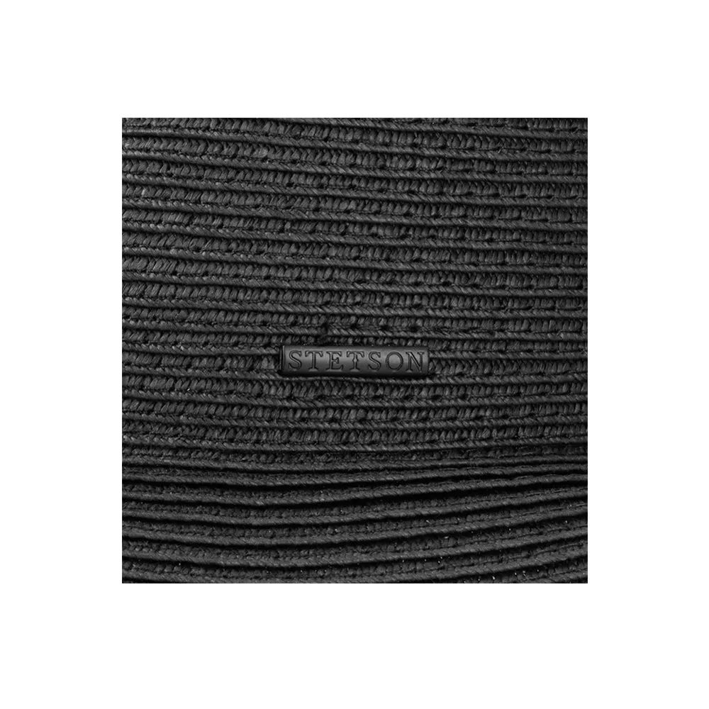 Stetson - Dawson Pork Pie Toyo - Straw Hat - Black